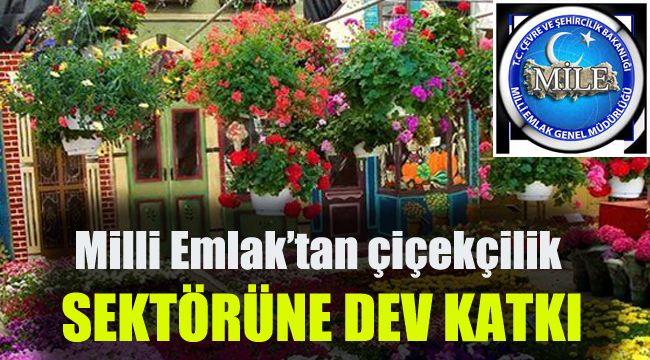ÇİÇEKÇİLİK SEKTÖRÜNE DESTEK