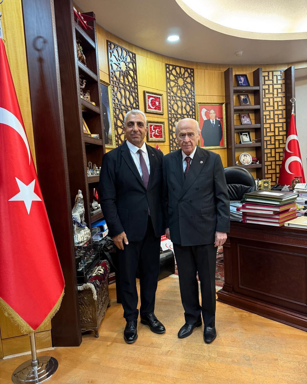 YÖNETİM KURULU BAŞKANIMIZ HAKAN ÜRÜN’DEN MHP GENEL BAŞKANI DEVLET BAHÇELİ’YE ZİYARET