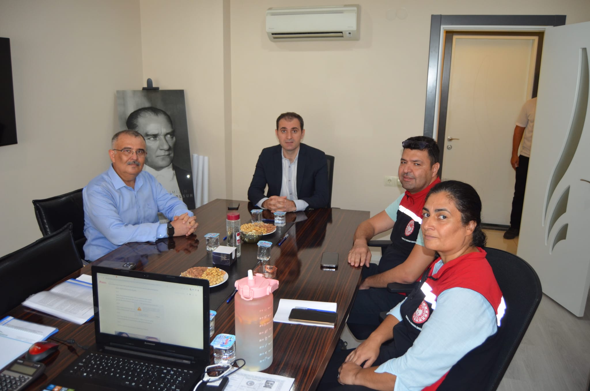 KAYMAKAMIMIZ SN. MURAT METE BAYINDIR TDİ OTB PROJE ALANIMIZI ZİYARET ETTİ