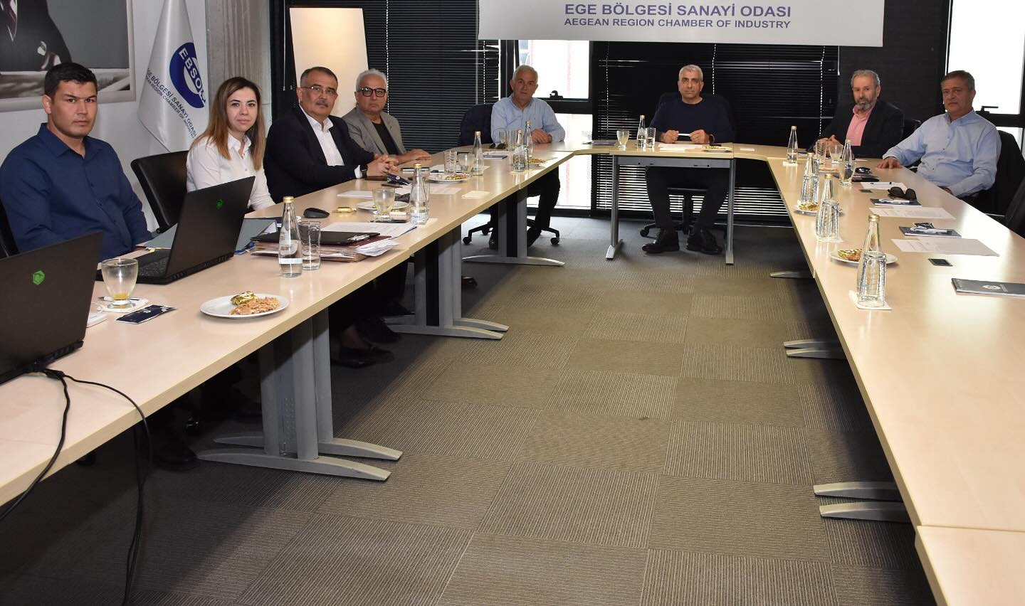 BAYINDIR SERA OTB YÖNETİM KURULU EBSO’DA TOPLANDI