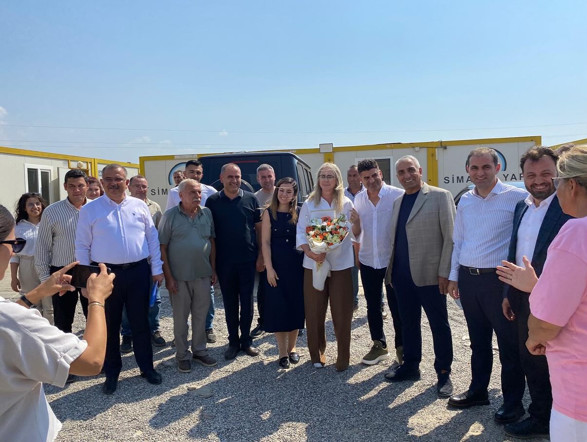 İZMİR MİLLETVEKİLİ CEYDA BÖLÜNMEZ ÇANKIRI BAYINDIR OTB PROJE SAHASINI ZİYARET ETTİ